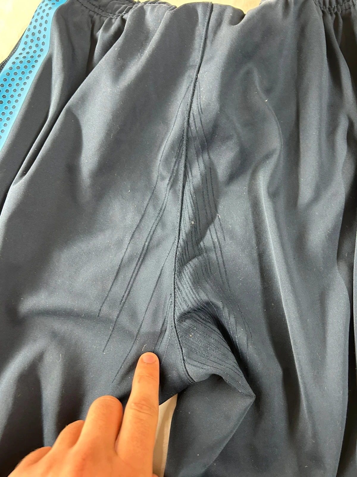 Calça de jogging de moletom azul marinho Nike dri fit tamanho 13 anos – photo 13